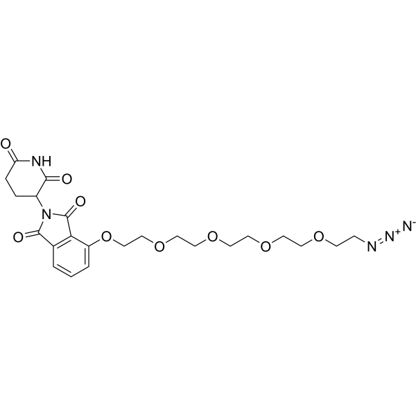 Thalidomide-O-PEG4-azide 2380318-57-8